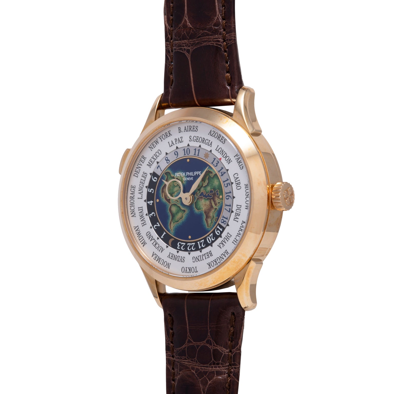 Patek Philippe World Time Grand Feu Cloisonné