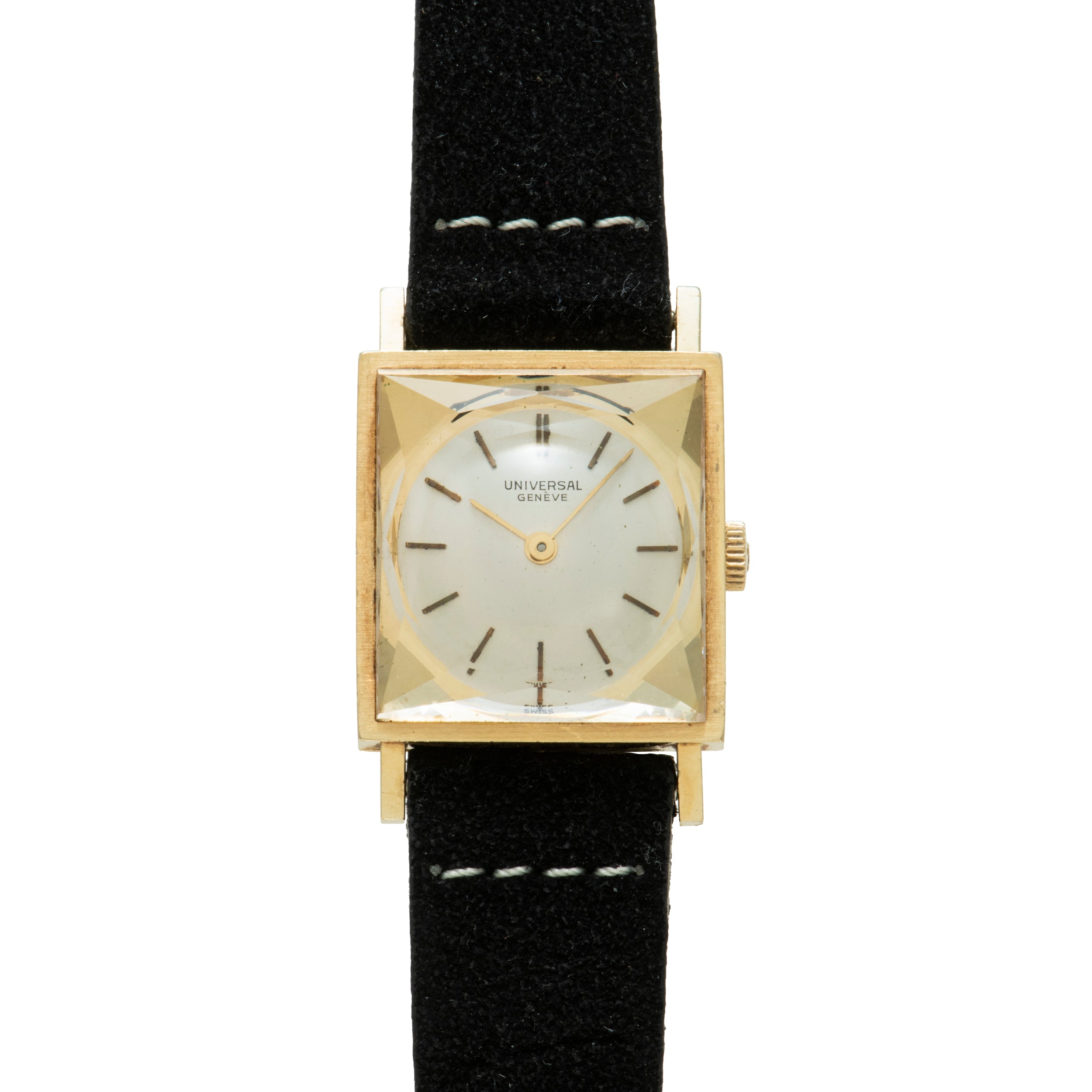 Universal Genève Faceted Star Crystal Watch