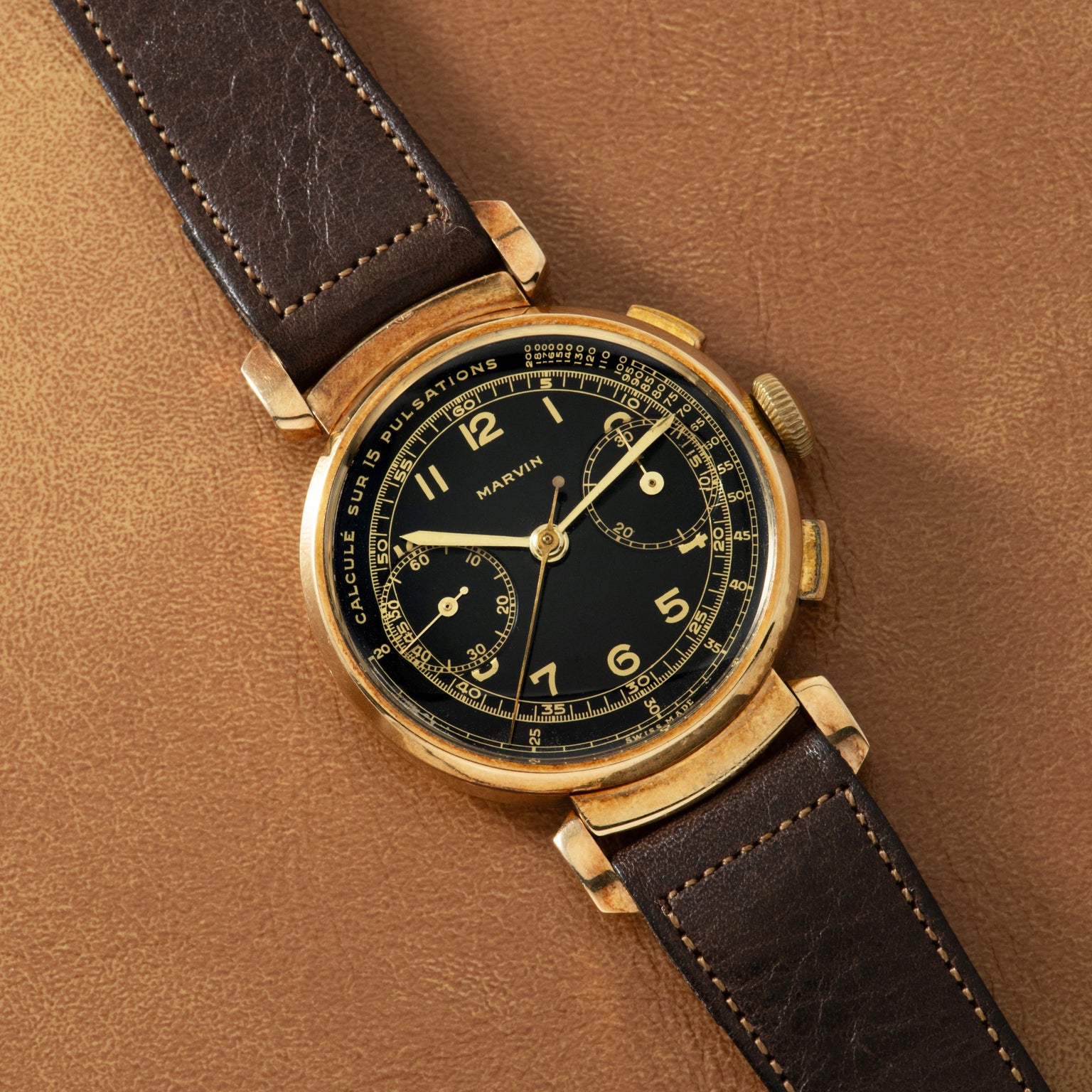 Marvin 'Hinged Lugs' Pulsations Chronograph