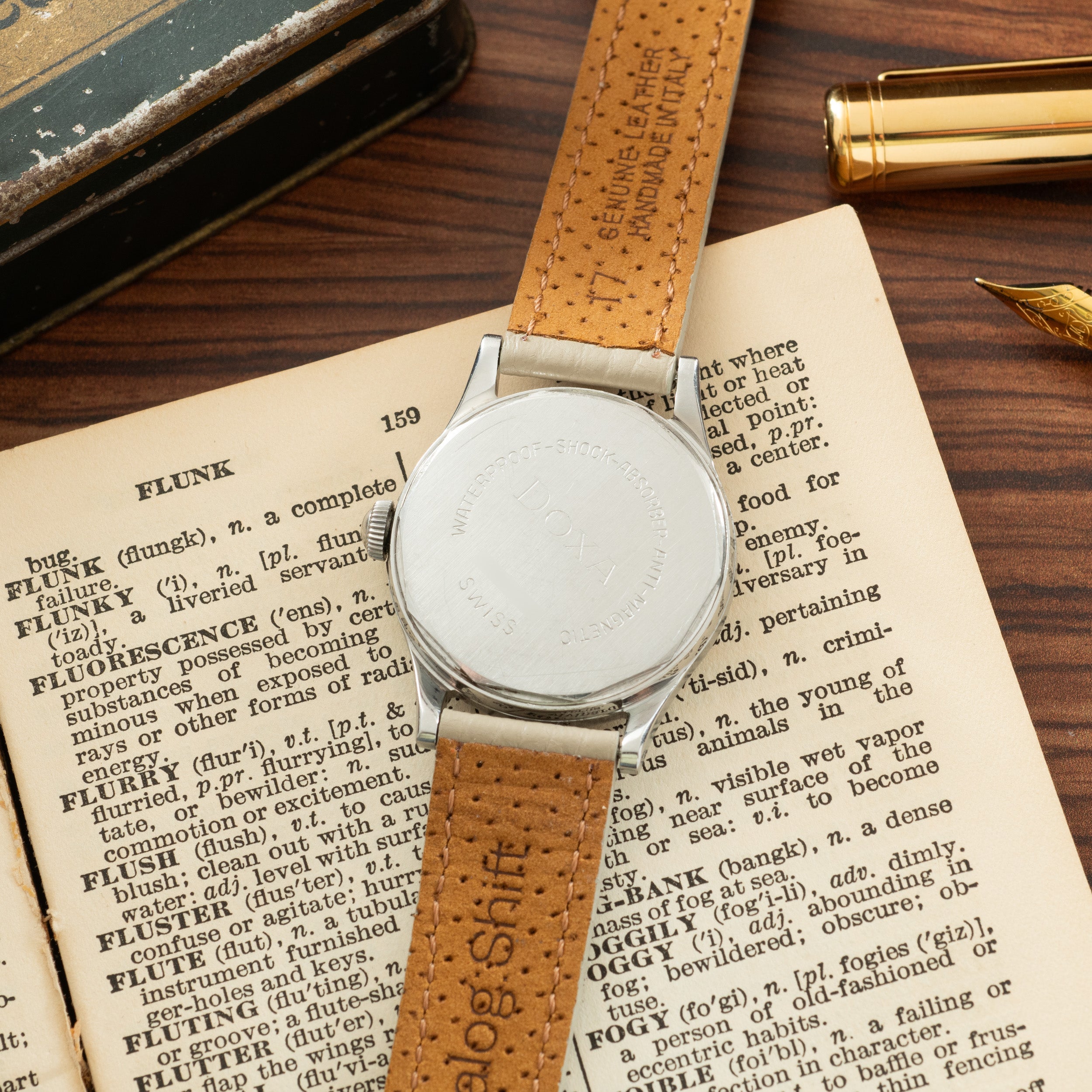 DOXA 'Anti-Magnetique' Field Watch