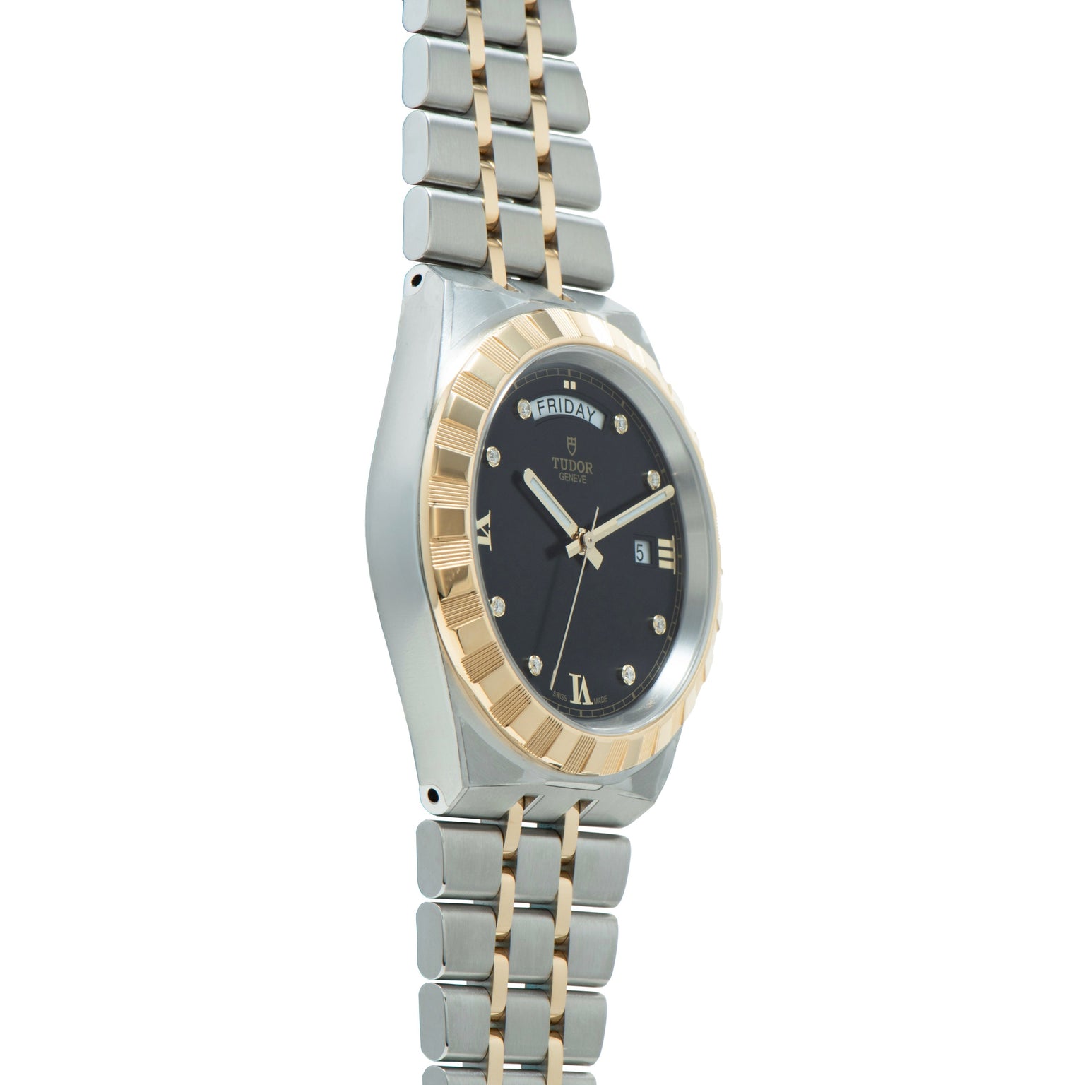 Royal | 40.5mm, Steel, Black Dial