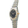 Royal | 34mm, Steel & Gold, Black Dial