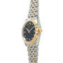 Royal | 38mm, Steel & Gold, Black Dial