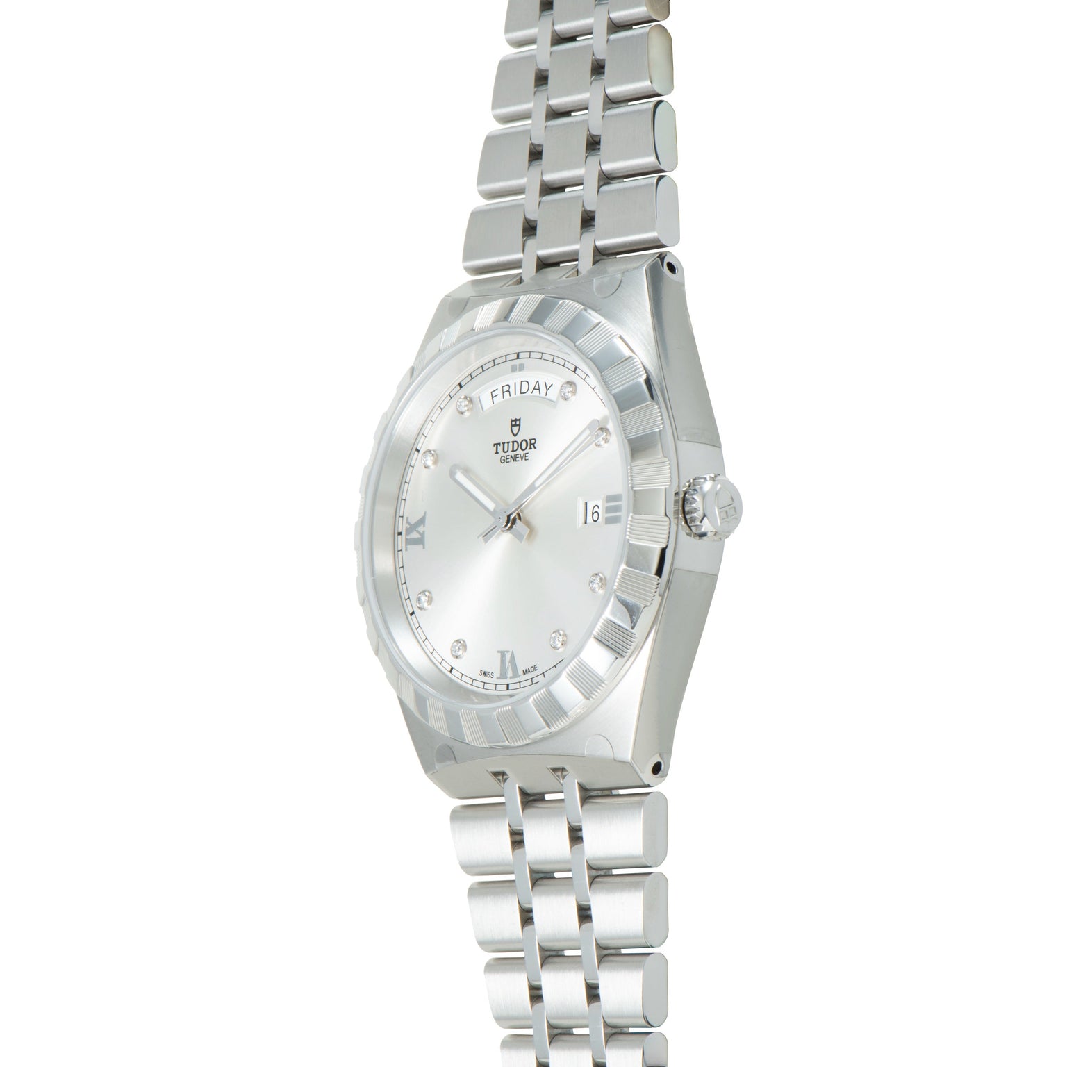 Royal | 41mm, Steel, Silver Dial