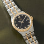 Royal | 28mm, Steel & Gold, Black Dial