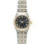 Royal | 28mm, Steel & Gold, Black Dial