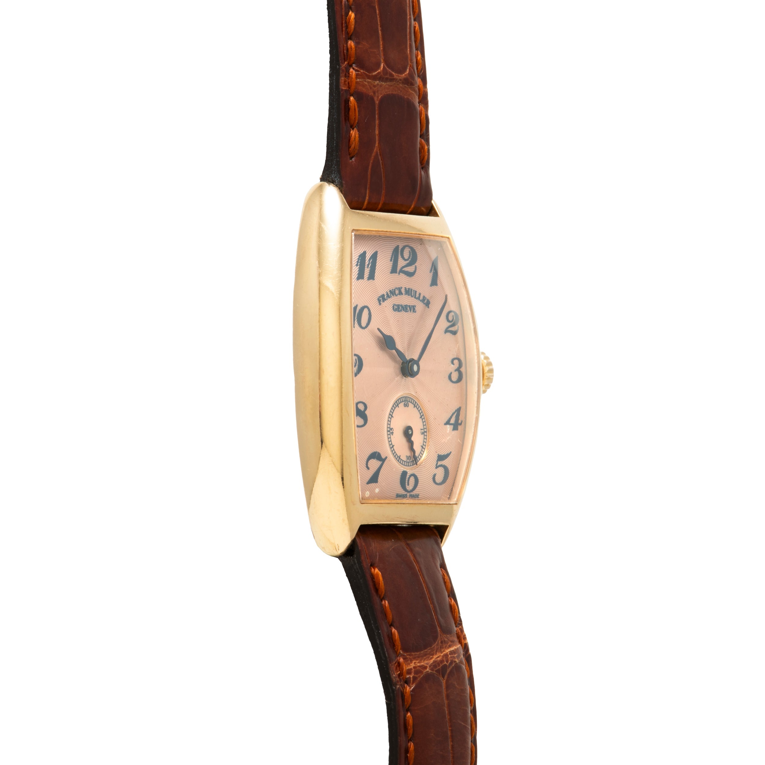 Franck Muller Master Cintrée Curvex Salmon Guilloche