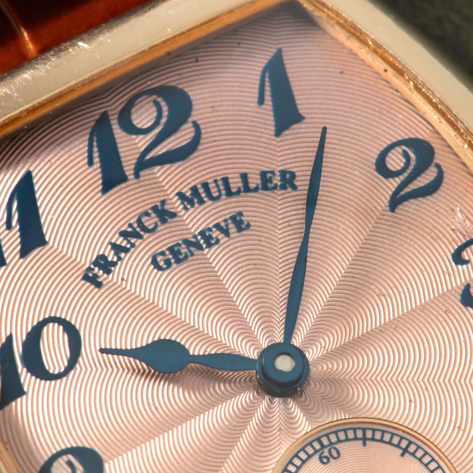 Franck Muller Master Cintrée Curvex Salmon Guilloche