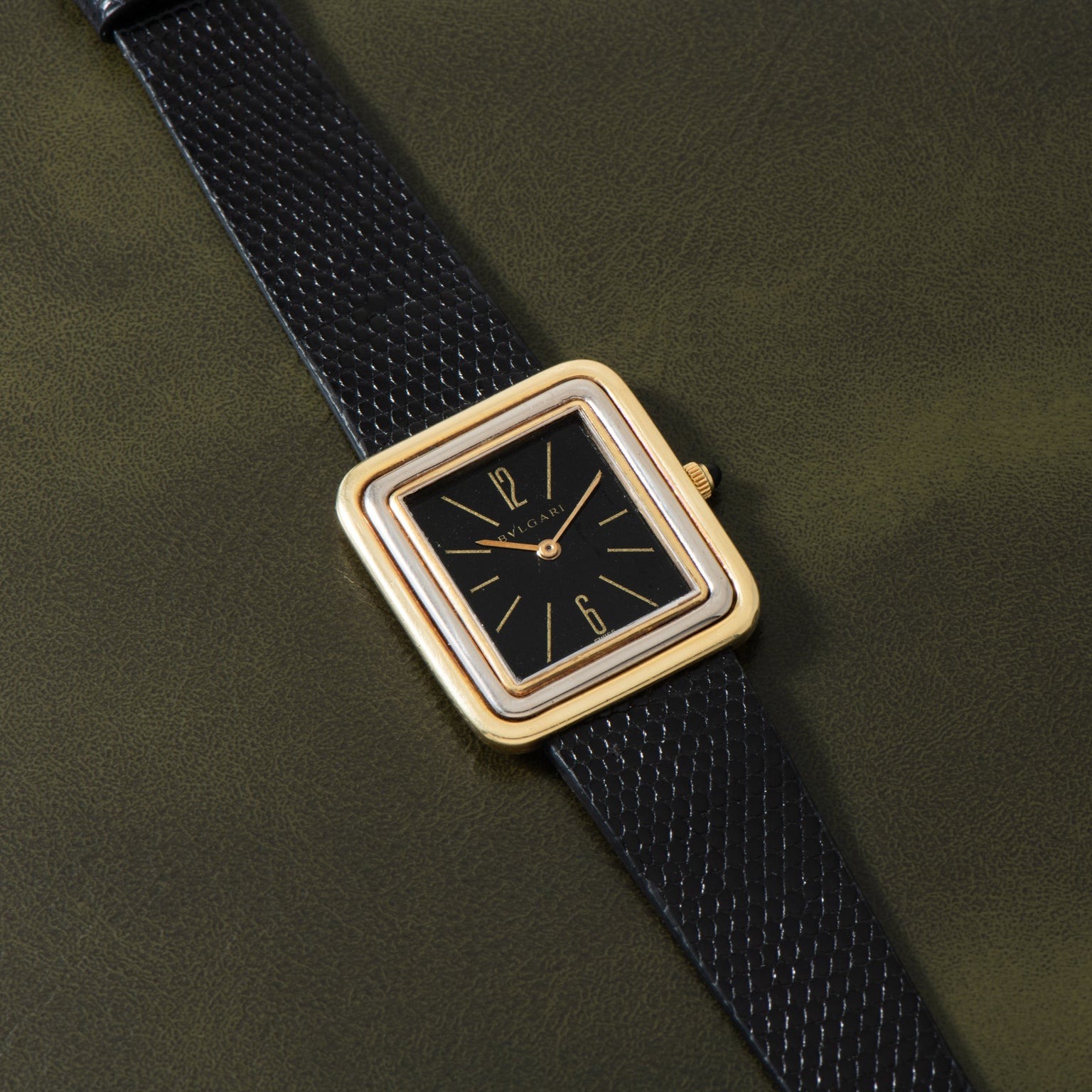 Bvlgari Two-Tone Stepped Case by Gérald Genta