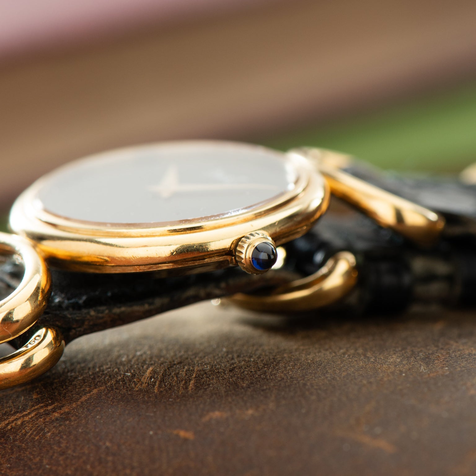 Piaget Oval Onyx 'Belt' Dress Watch