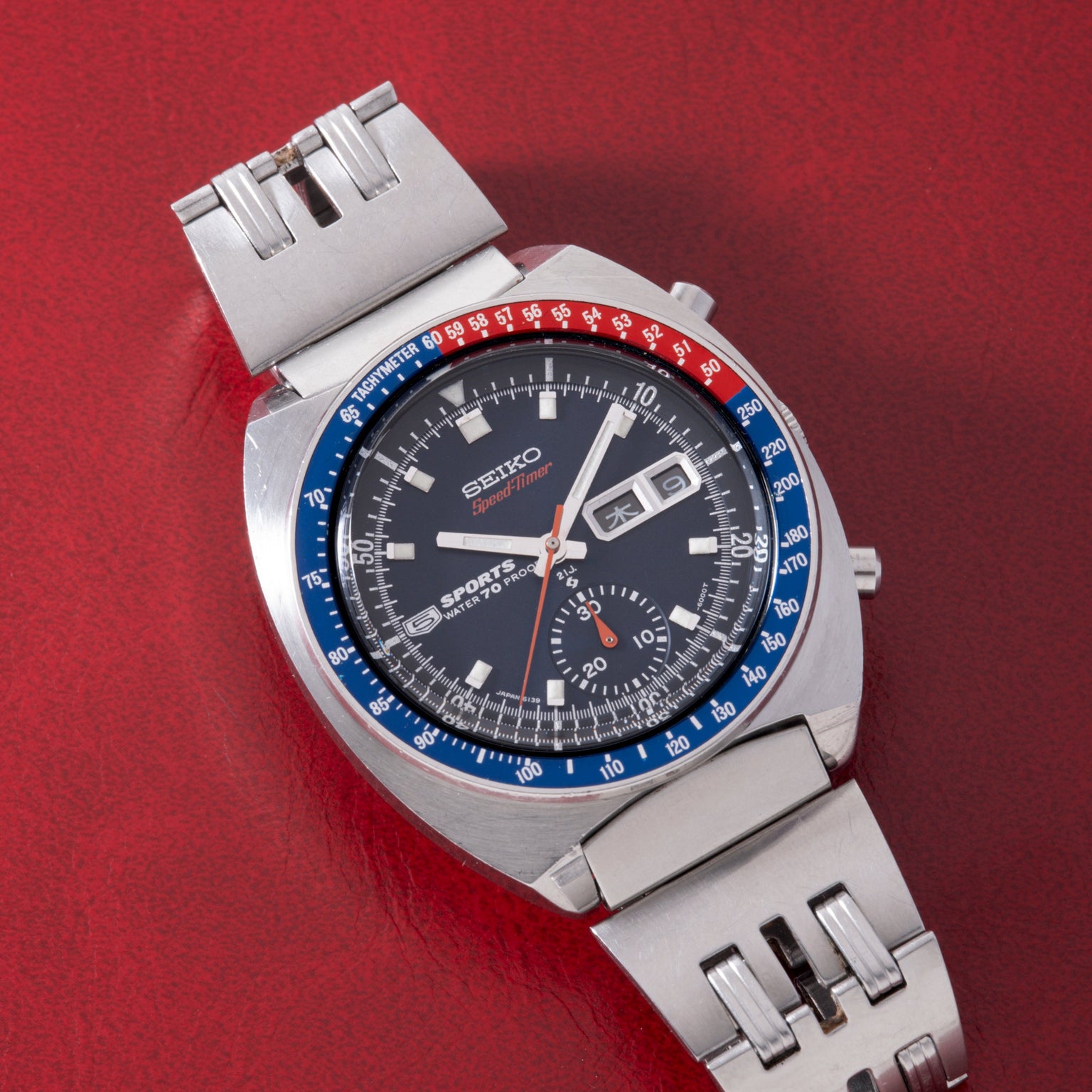 Seiko 'Pepsi' Speedtimer