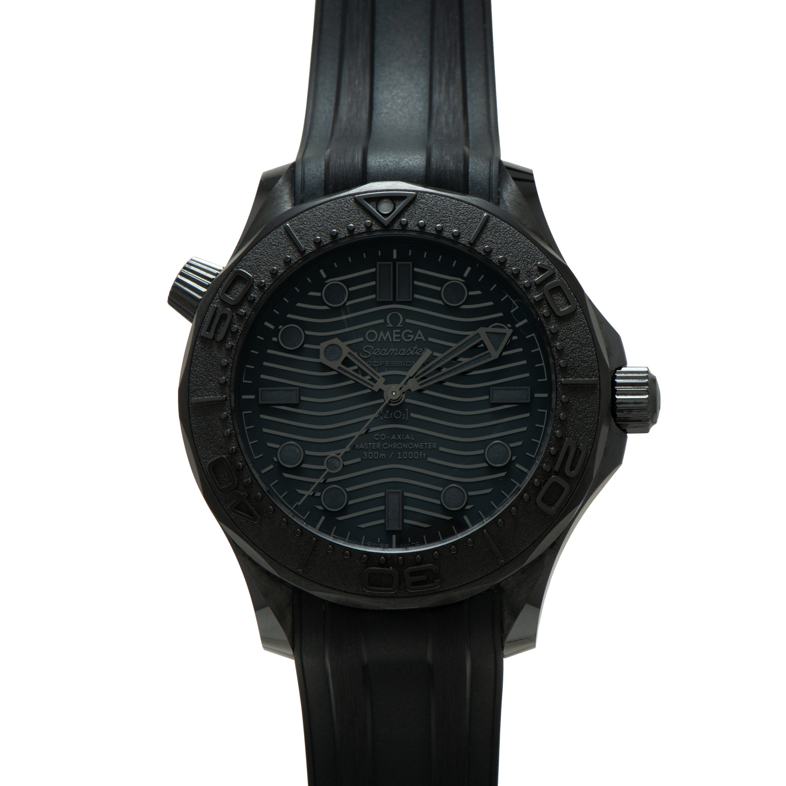 Omega Seamaster 300 Professional Co-Axial Black Black