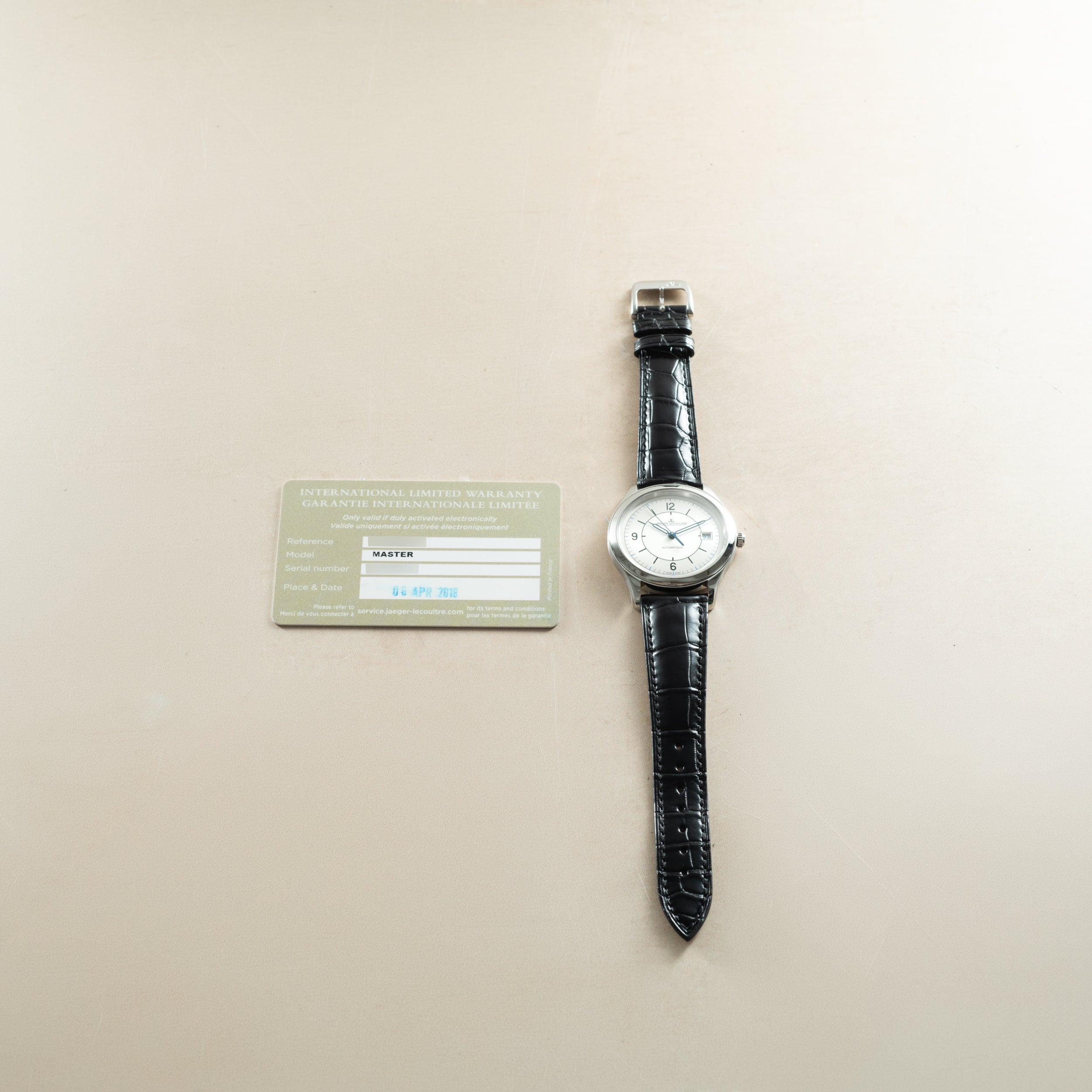 Jaeger-LeCoultre Master Control Date 'Sector Dial'