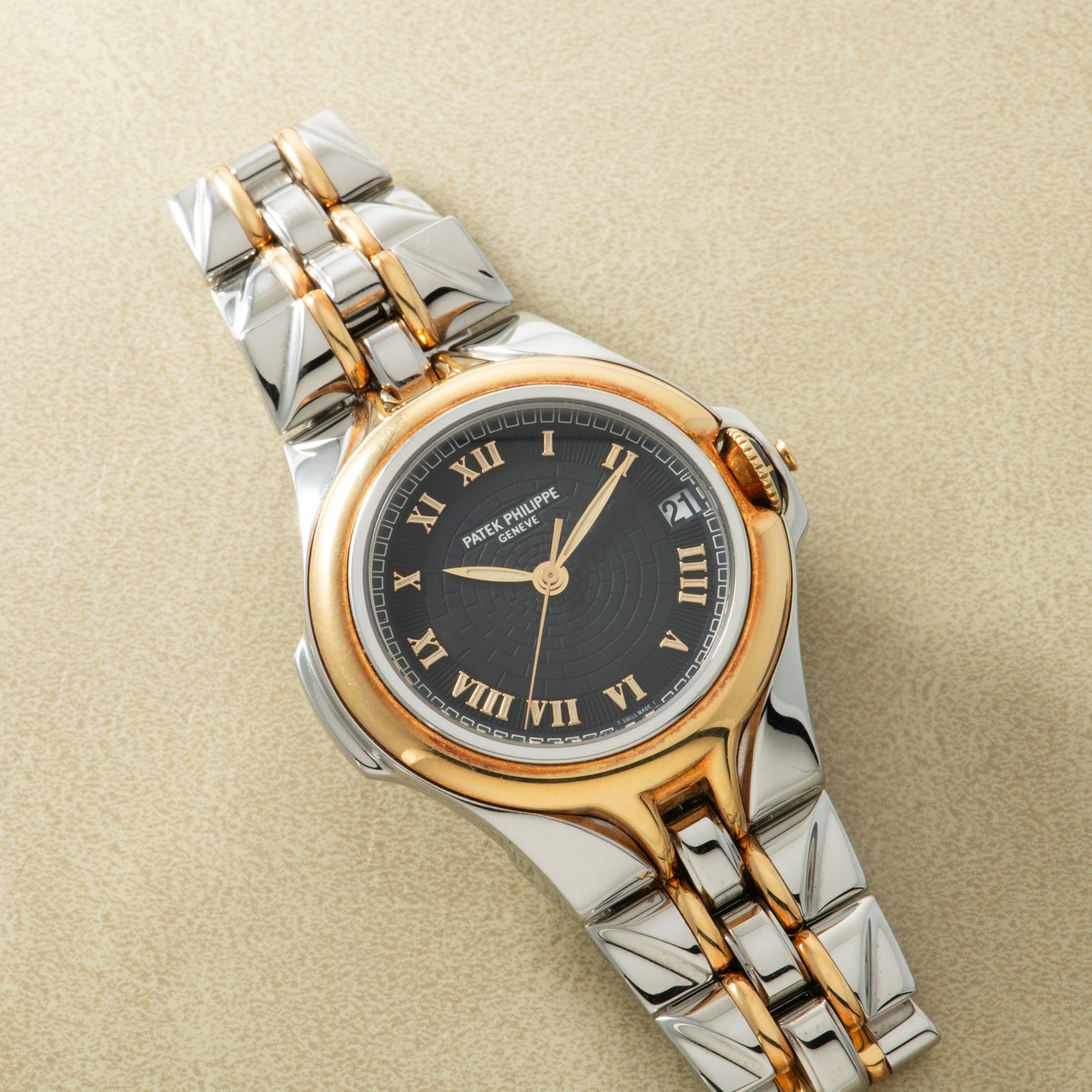 Patek Philippe Sculpture Two-Tone
