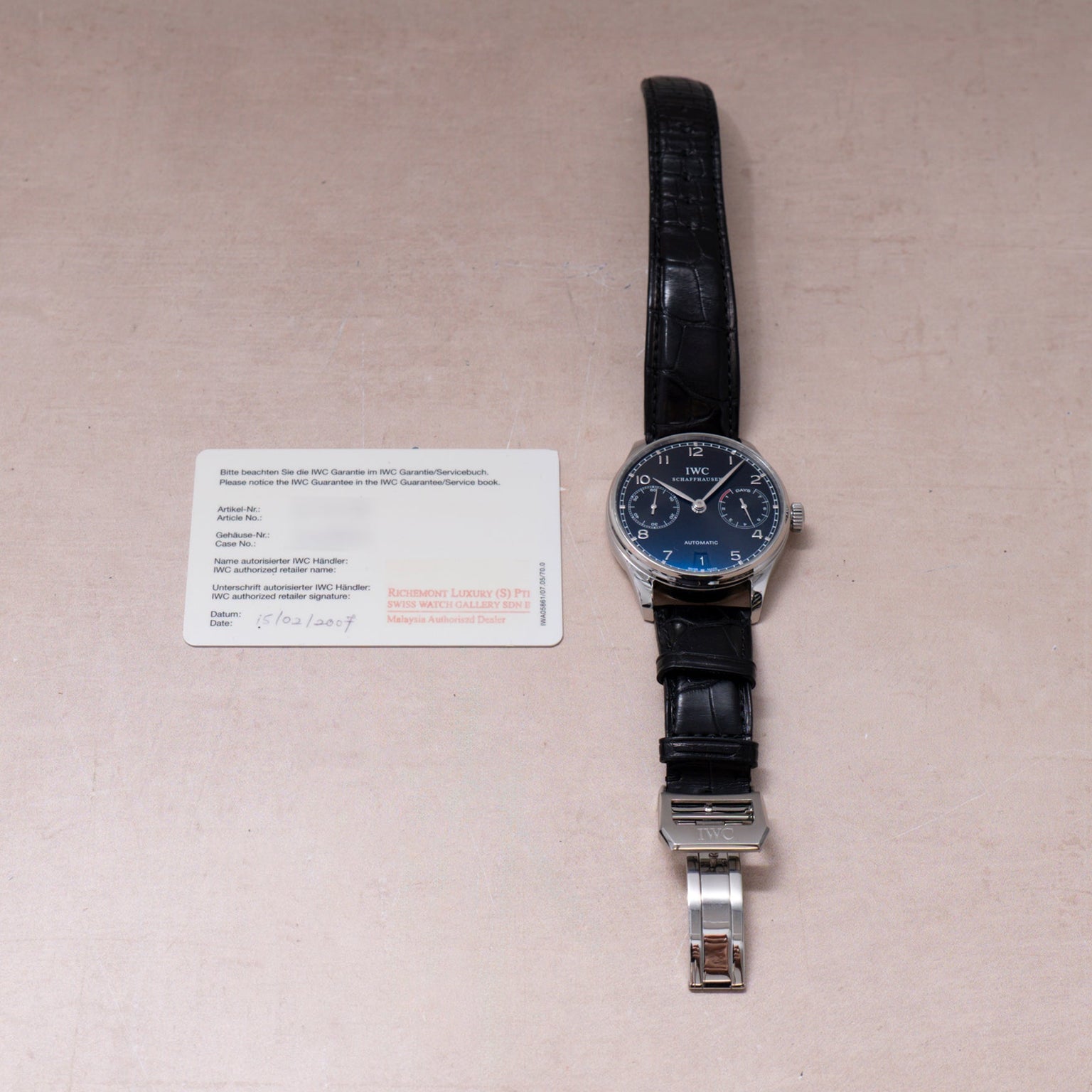 IWC Portugieser 7 Day Automatic