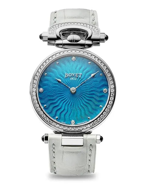 Miss Audrey Turquoise Guilloché | 36mm, Stainless Steel, Unisex Watch