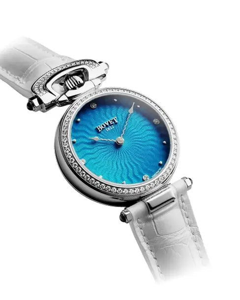Miss Audrey Turquoise Guilloché | 36mm, Stainless Steel, Unisex Watch