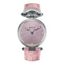 Miss Audrey Pale Rose Guilloche Dial | 36mm
