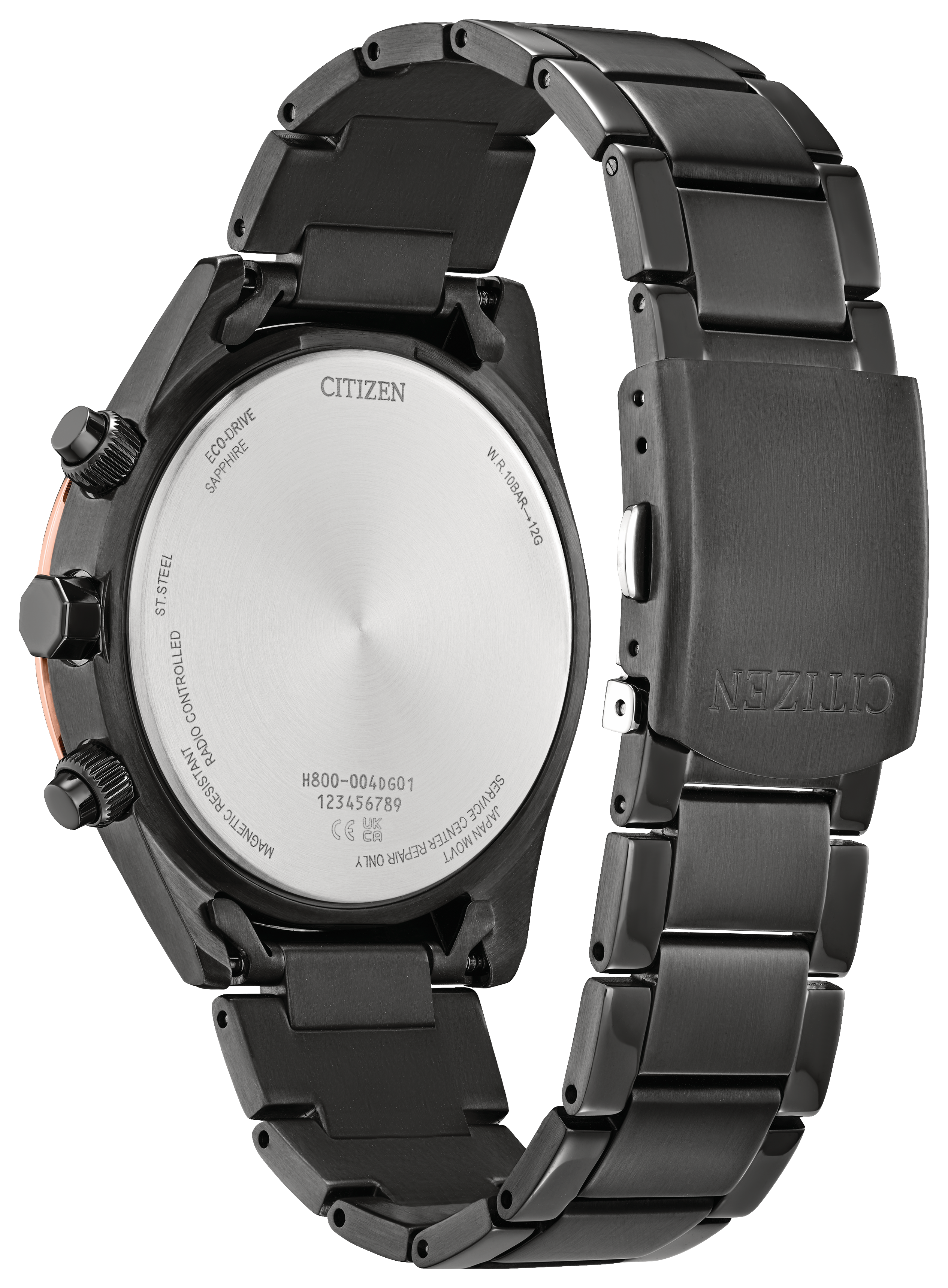 Citizen Radio Control Steel 43 mm Eco Drive