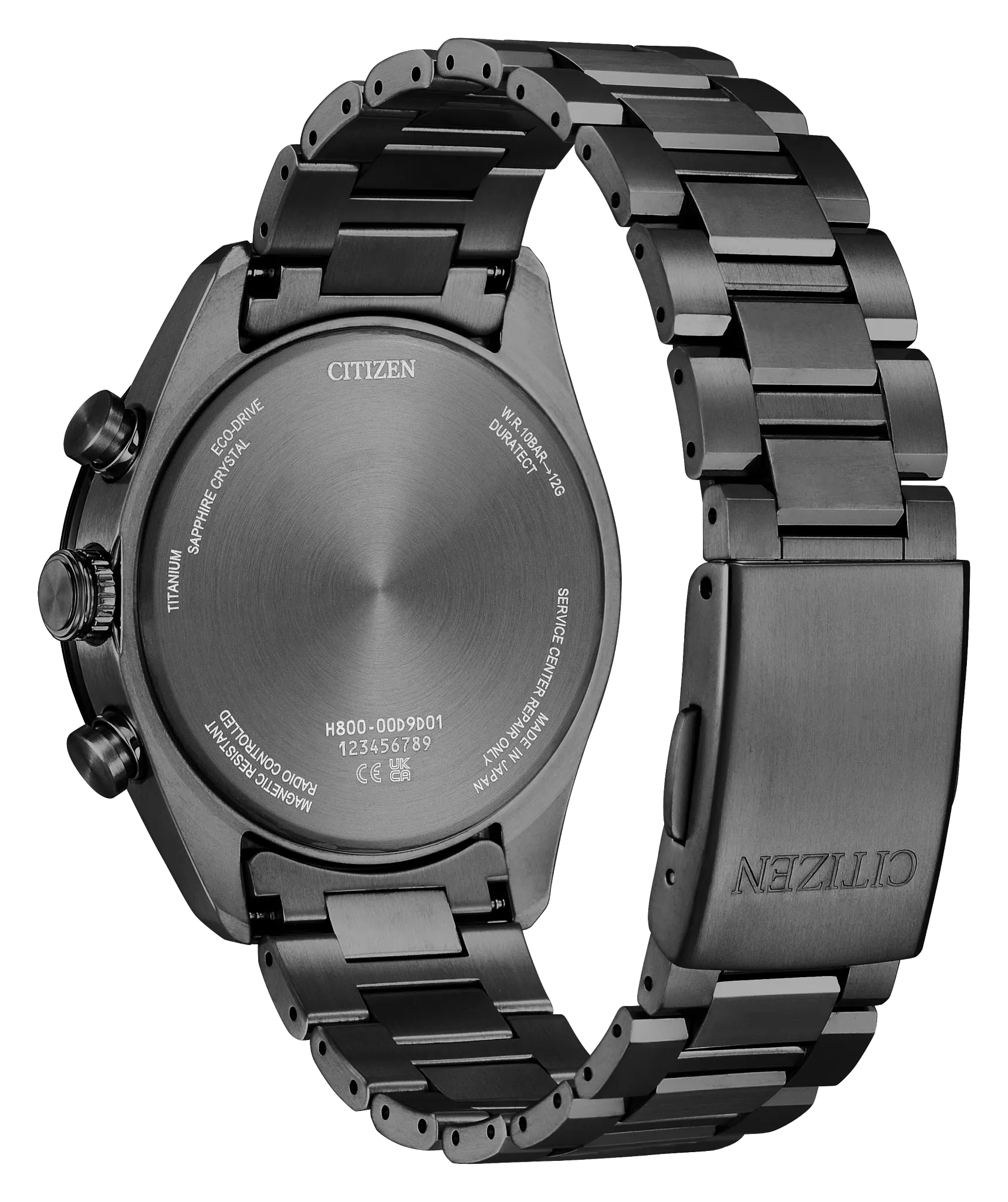 Attesa Black | 42mm, Titanium