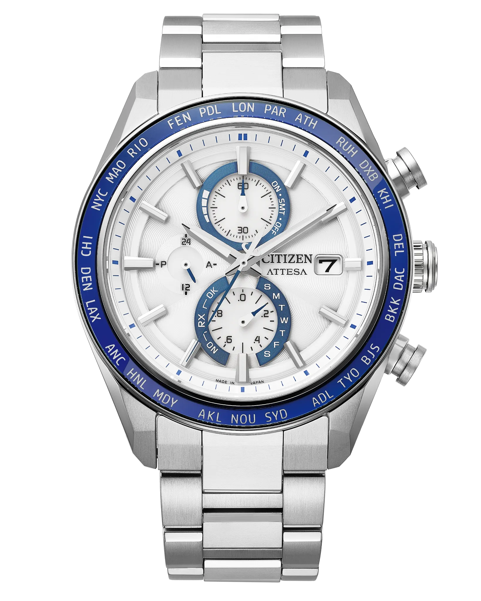 Attesa White | 42mm, Titanium