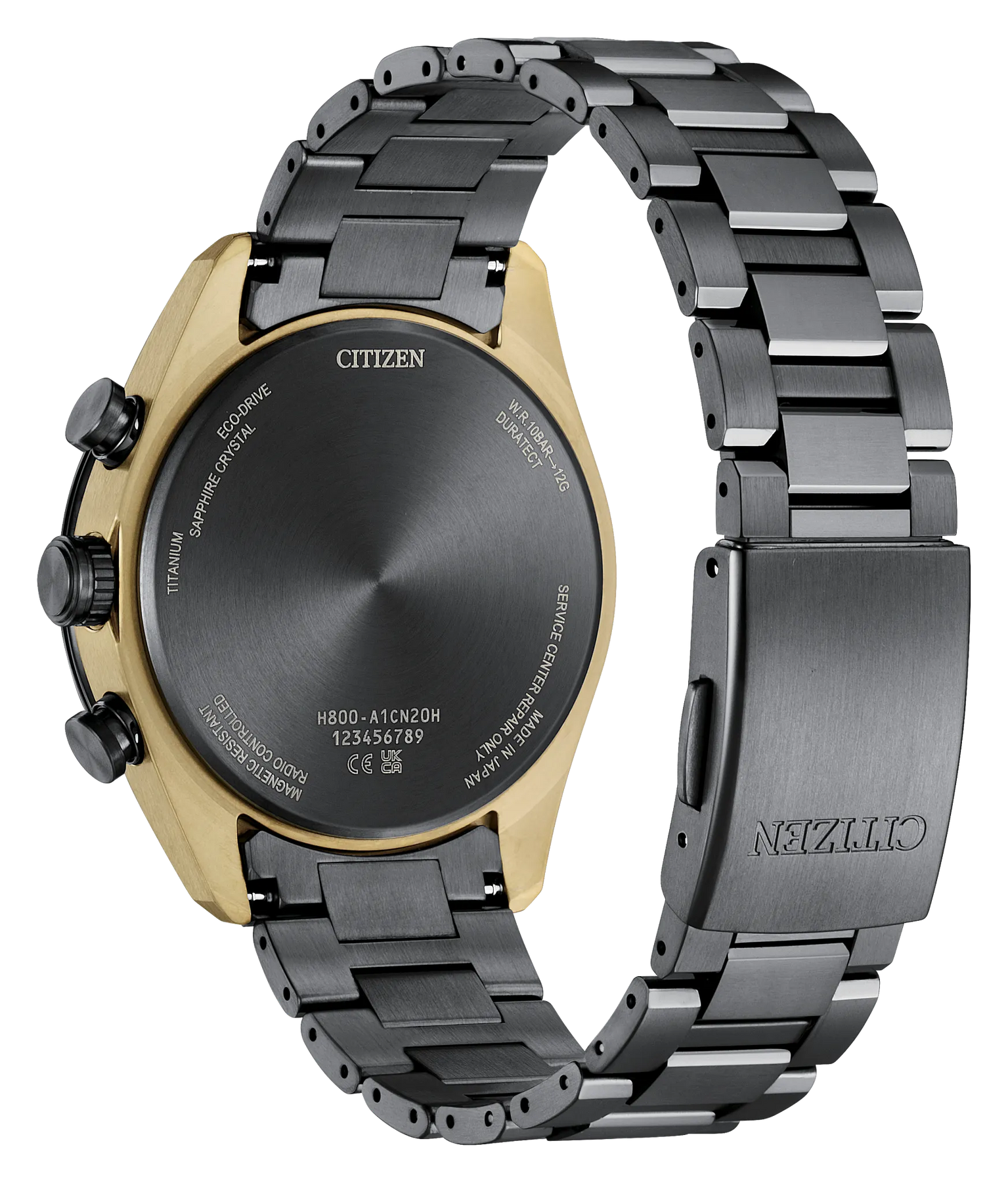 Attesa H800 Light in Black | 42mm, Titanium