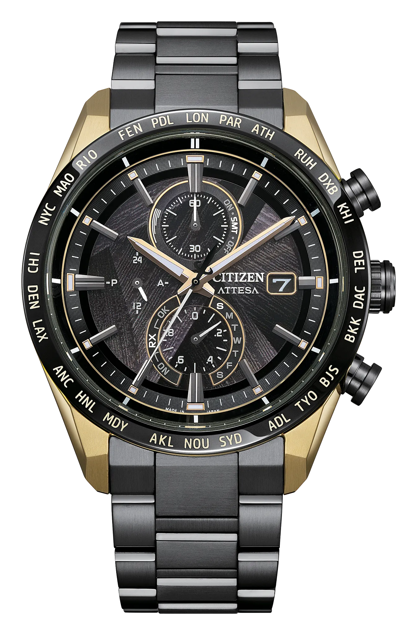 Attesa H800 Light in Black | 42mm, Titanium