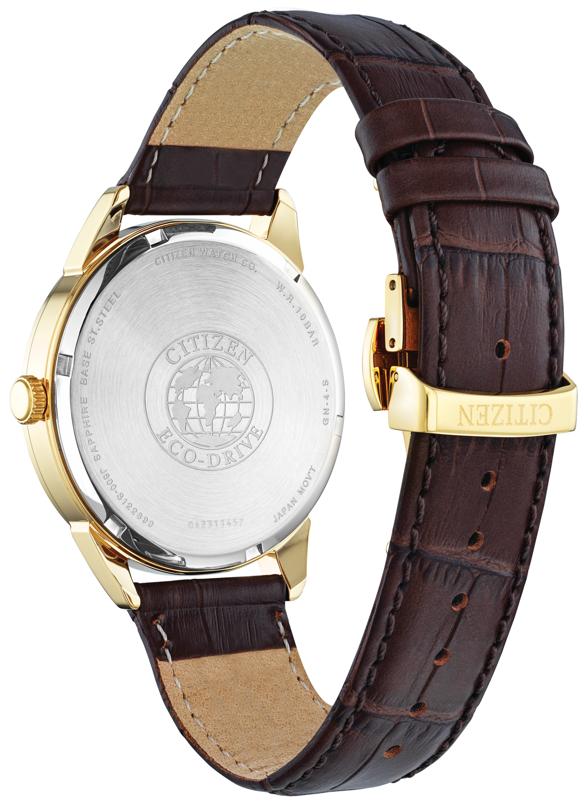 Citizen Rolan 40mm 14K Rose Gold Plated Steel Leather Champagne Dial Citizen Rolan 40mm 14K Rose Gold Plated Steel Leather Champagne Dial