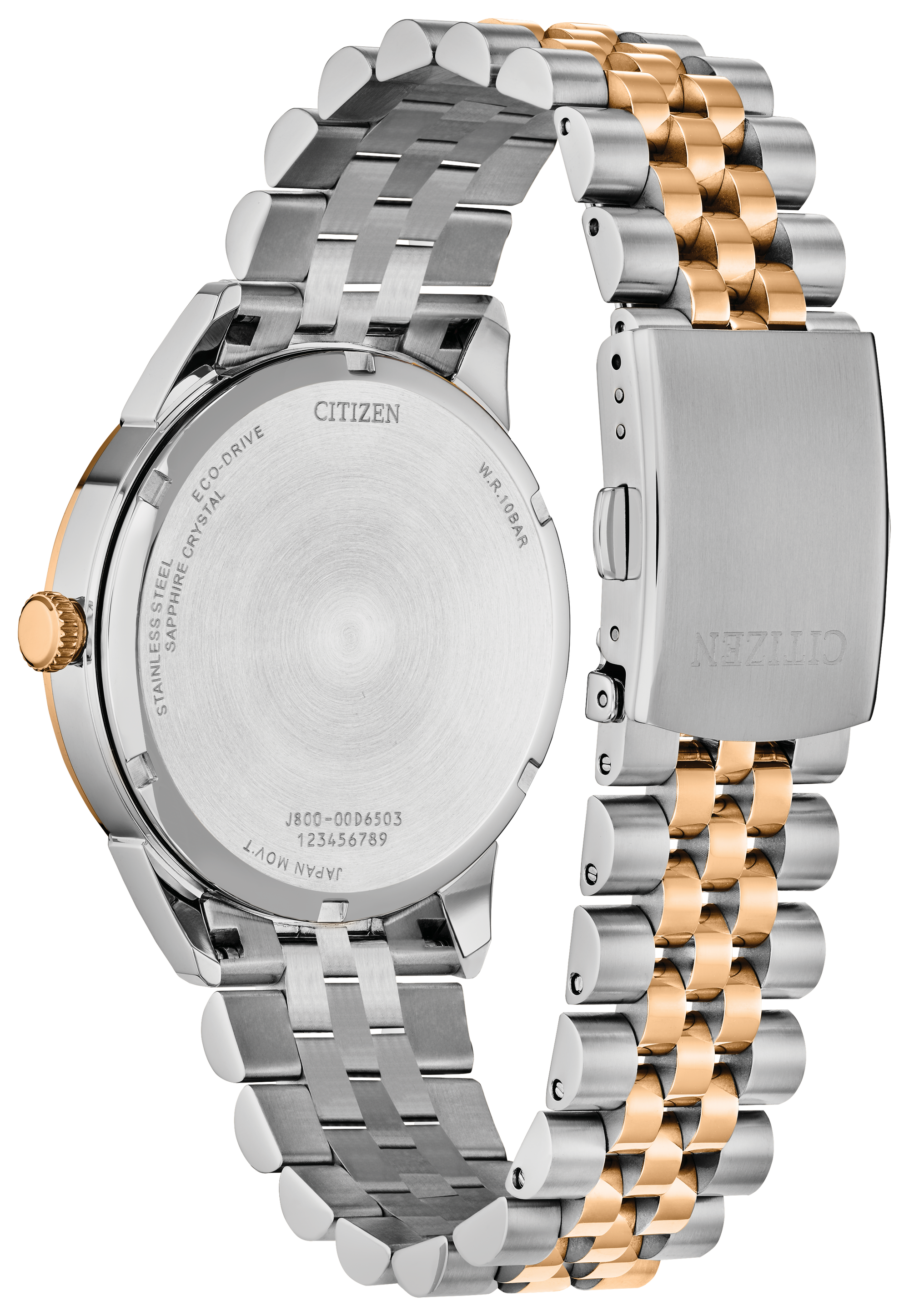 Citizen Rolan 41mm 14K Rose Gold Plated Steel 9K Rose Gold