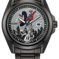 Spider-Man Swings | Eco-Drive, Stainless Steel, Men's Watch