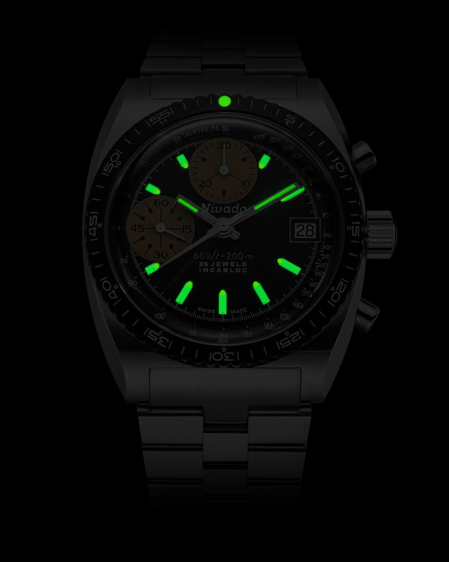 Autochron Yellow | 38mm, Mens Watch