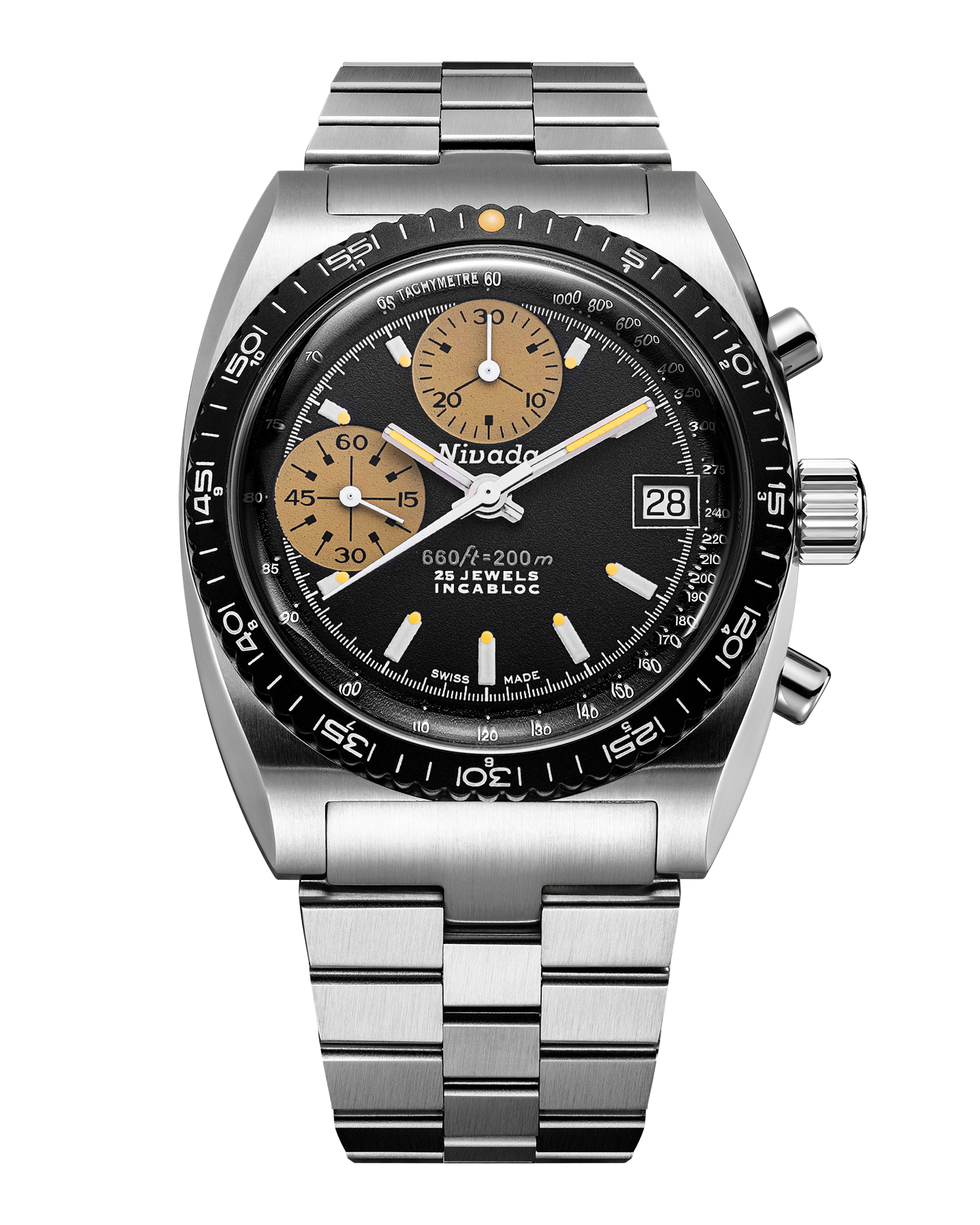 Autochron Yellow | 38mm, Mens Watch