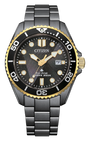 Promaster Dive LIGHT in BLACK | 40mm, Gray Stainless Steel