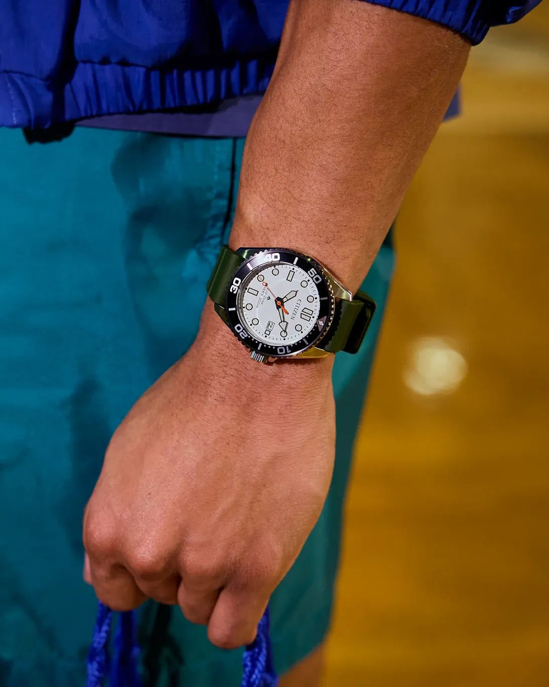 Promaster Dive White | 40mm, Stainless Steel and Polyurethane