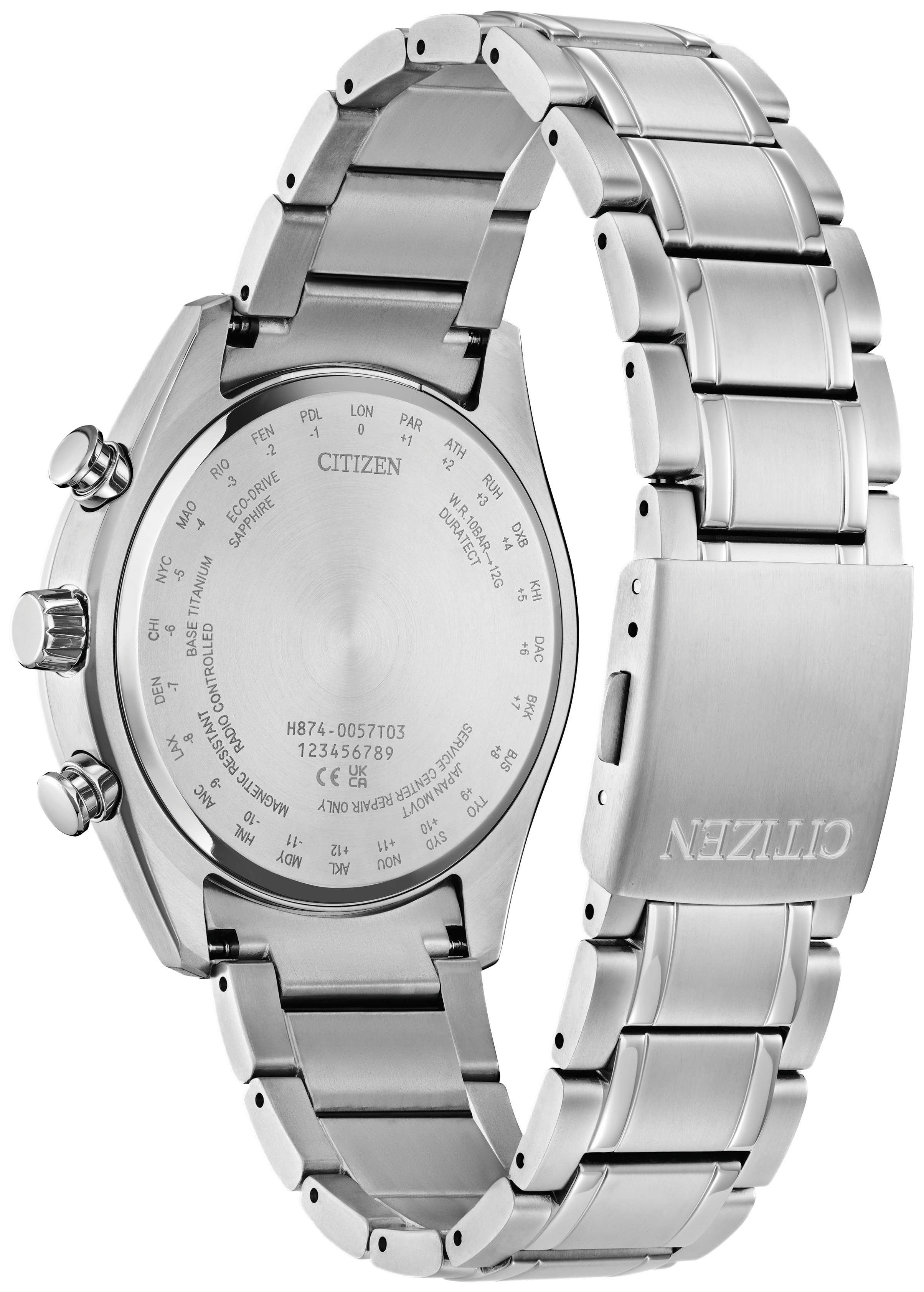 Citizen Tsuki-yomi A-T Titanium 43 mm Eco Drive