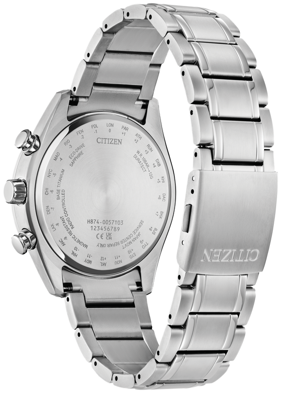 Citizen Tsuki-yomi A-T Titanium 43 mm Eco Drive