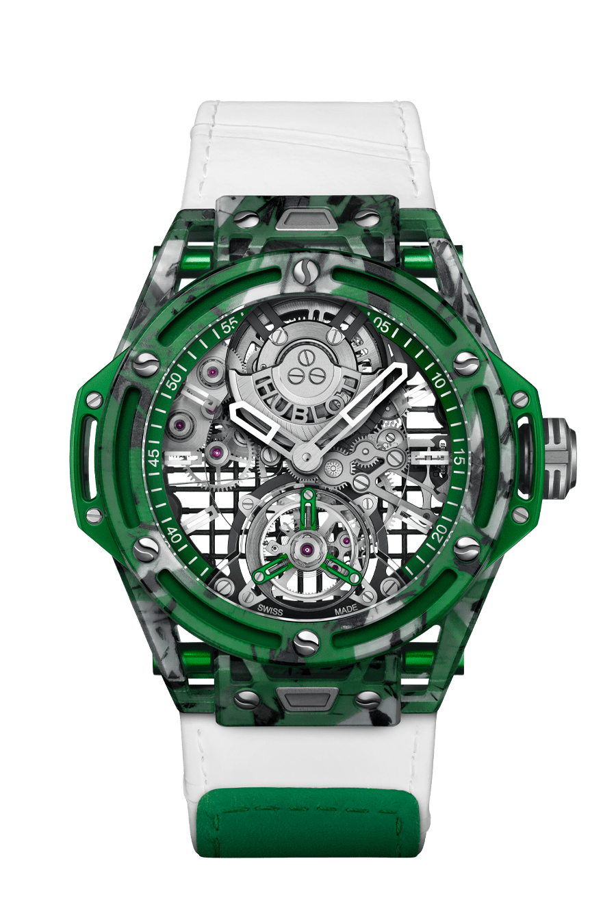 Big Bang Tourbillon Novak Djokovic Goat Edition Green