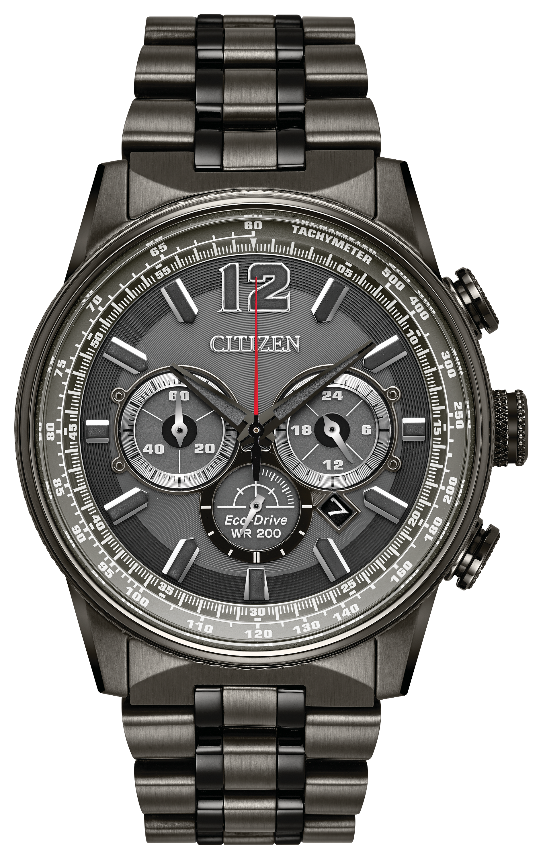Citizen Nighthawk Sport Casual Steel 43 mm Eco Drive