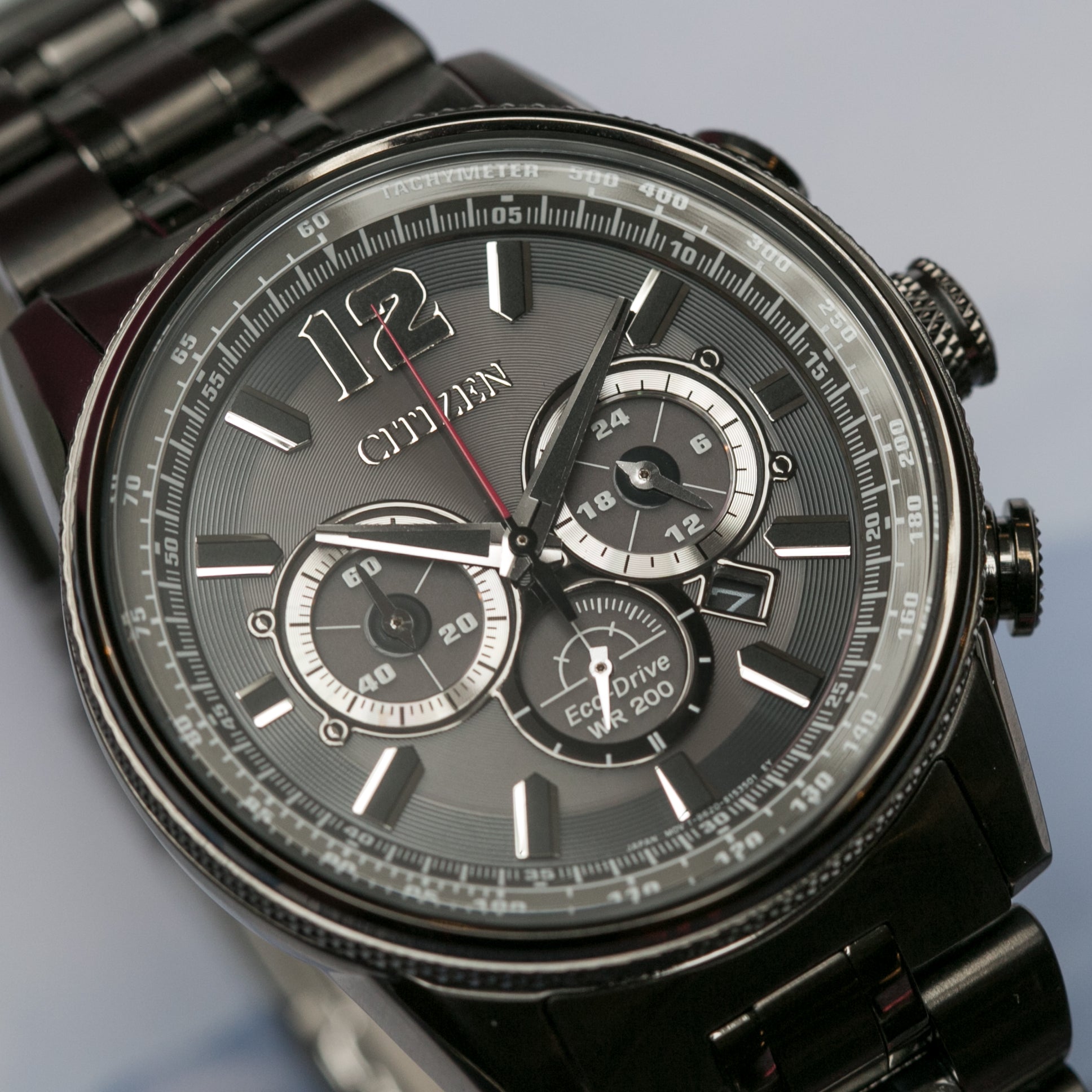 Citizen Nighthawk Sport Casual Steel 43 mm Eco Drive