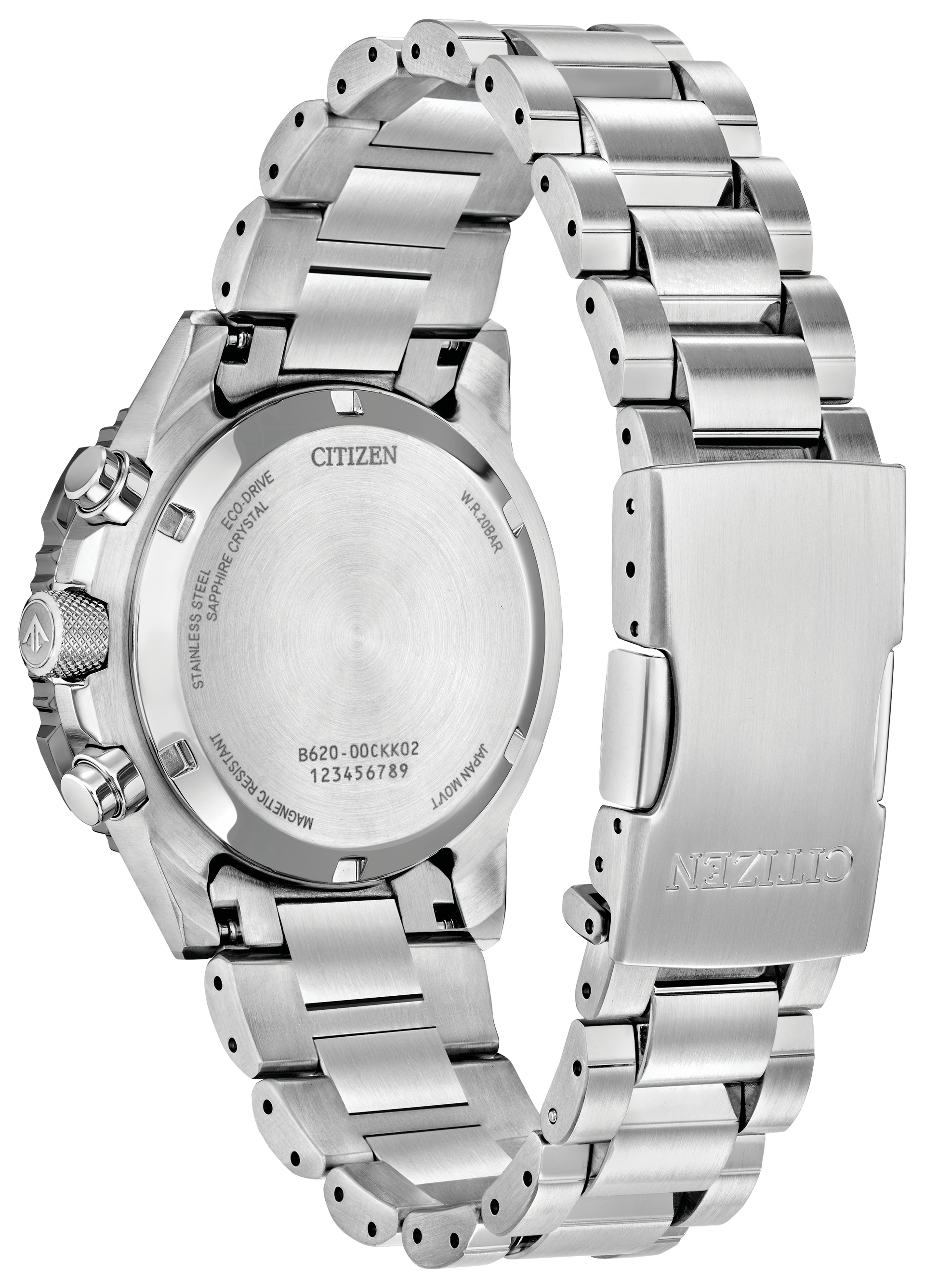 Citizen Navihawk 40mm Steel Green Dial