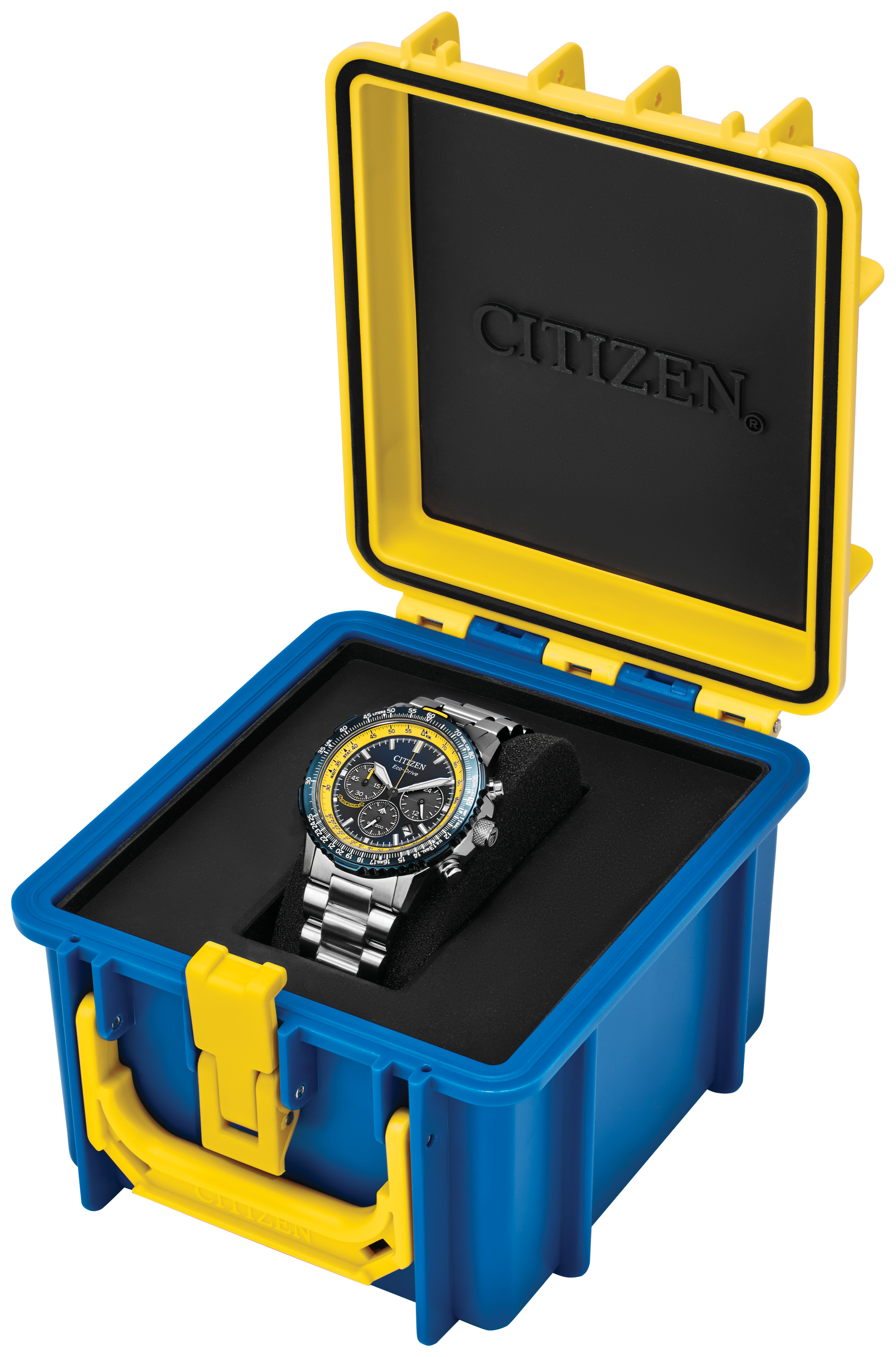 Citizen Navihawk Steel 40 mm Eco Drive