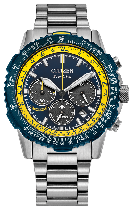 Citizen Navihawk Steel 40 mm Eco Drive
