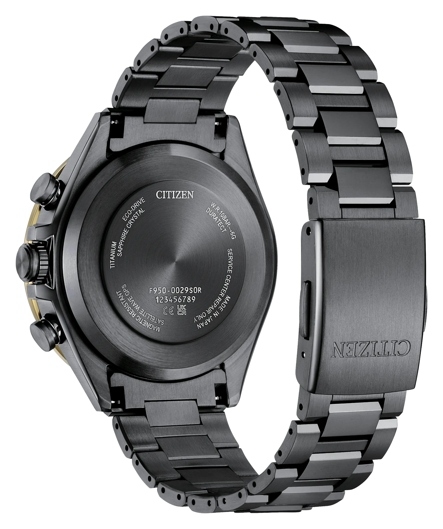 Attesa Light in Black | 44mm, Titanium