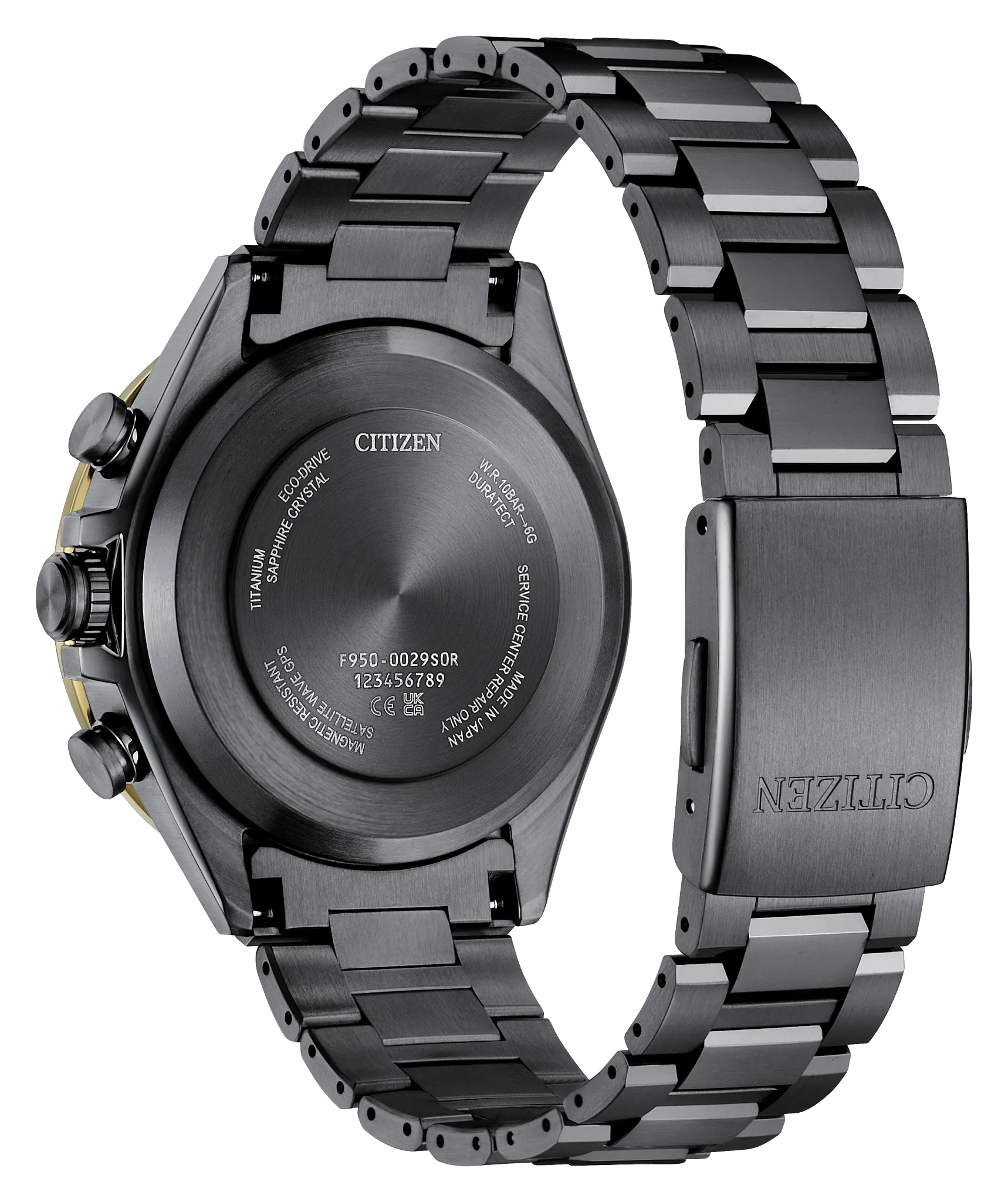 Attesa Light in Black | 44mm, Titanium