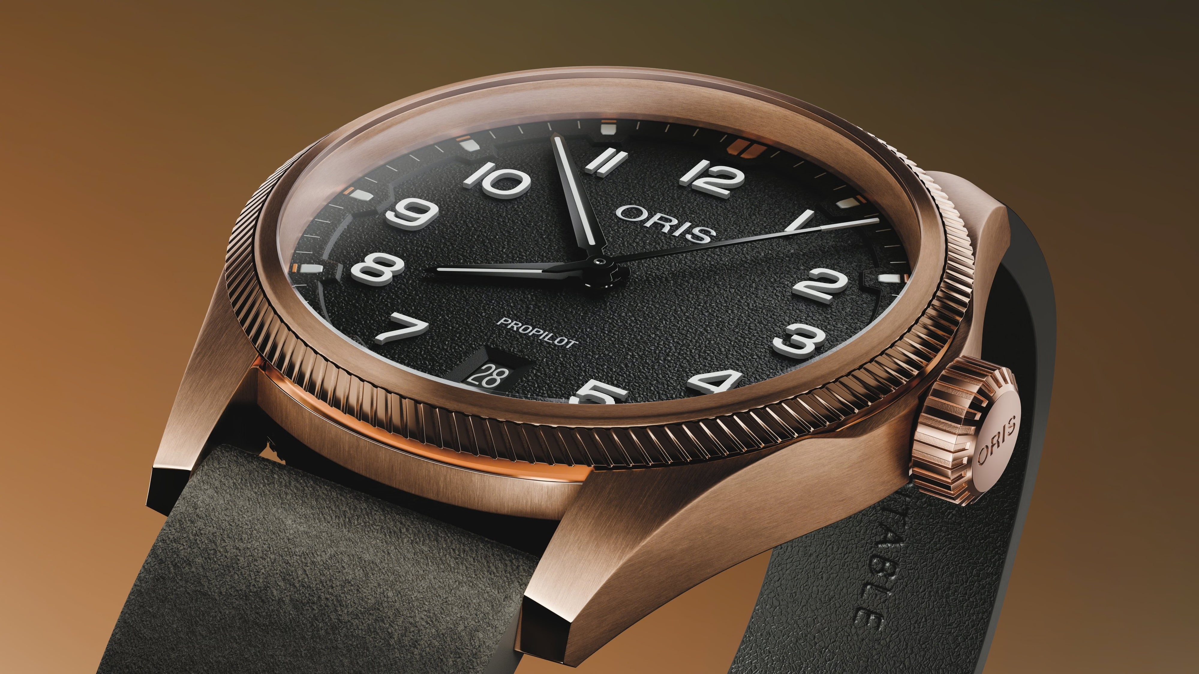Propilot Bronze | 41mm, Bronze Case, Stainless Steel Back