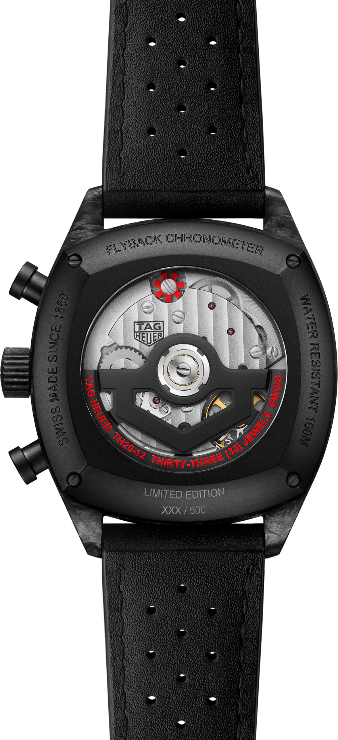 Monza Flyback Chronograph Limited Edition | 42mm, Carbon, Men's Watch
