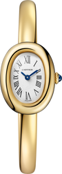 Cartier Baignoire Mini Model WGBA0078 front on white background