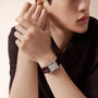Tank Louis | 28mm, Burgundy Semi-matte Alligator Leather Strap