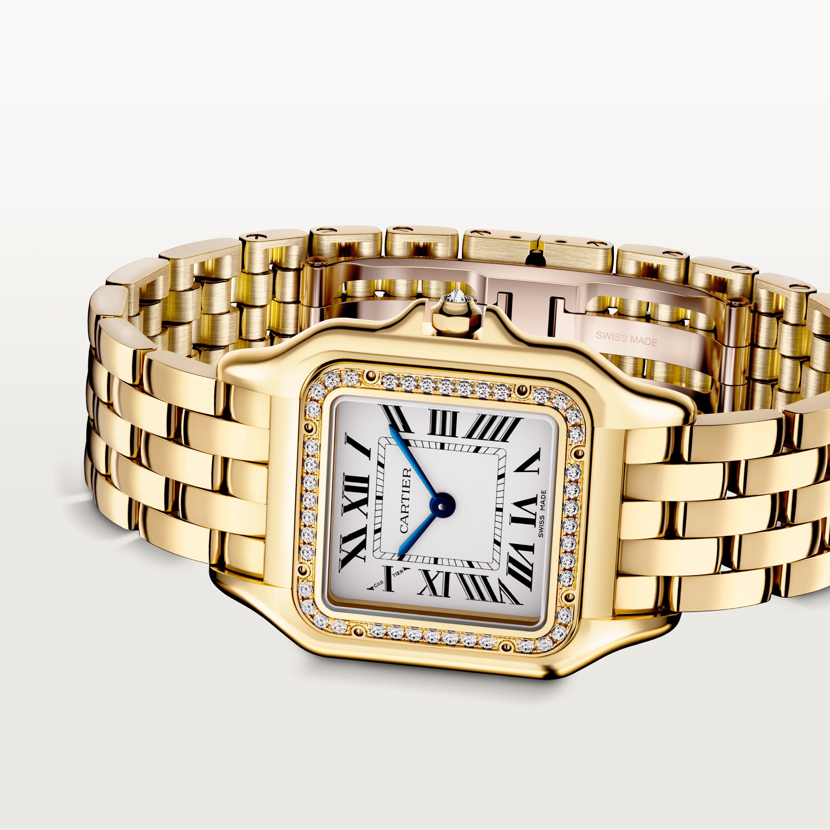 Panthère de Cartier Medium Model | Quartz Movement, Yellow Gold, Diamonds