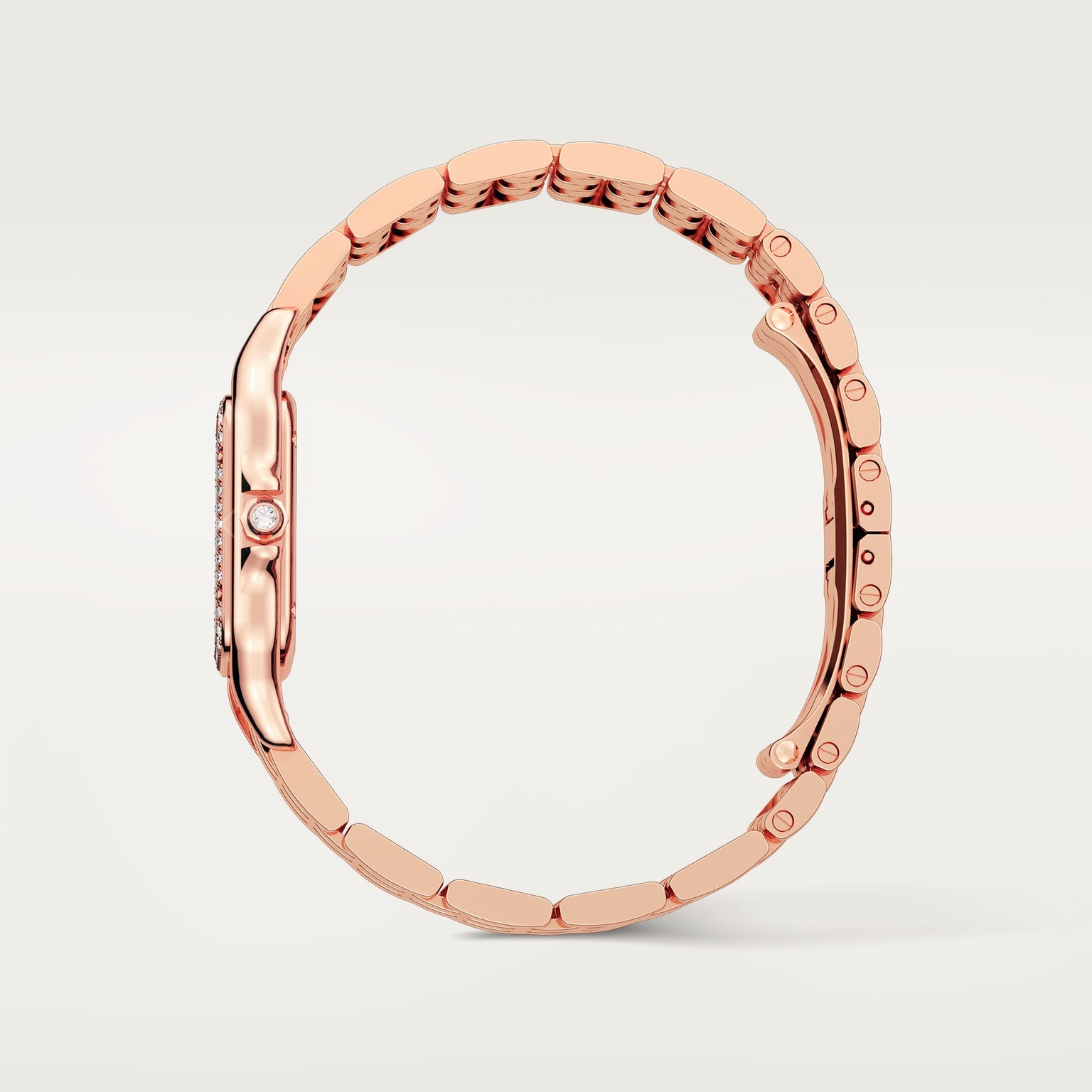 Panthère de Cartier Medium Model | Quartz Movement, Rose Gold, Diamonds